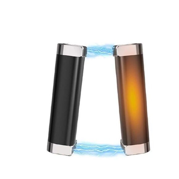 Rechargeable Hand Warmer with Portable Charger Black 3 Heating Levels - Picture 1 of 8